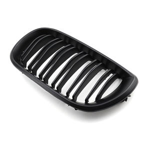 Vente chaude brillant <span class=keywords><strong>noir</strong></span> avant Double ligne gril ABS plastique rein grilles pour <span class=keywords><strong>BMW</strong></span> série 3 E46 1998-2004 - Product Image 2