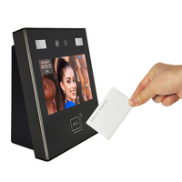 Sistema de Control de Asistencia con Reconocimiento Facial IA, Capacidad para 5000 Rostros, Software en la Nube WiFi, Tarjeta RFID y SDK Gratuito