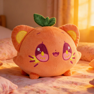 Peluches Coleccionables CPC CE, Personaje Original Personalizado, Peluches de Alta Calidad, Lindo Gato Naranja de Peluche - Product Image 4