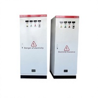 Tableau de distribution d'énergie triphasé 380V IP54 personnalisable, panneau de commande électrique sur pied pour infrastructure commerciale