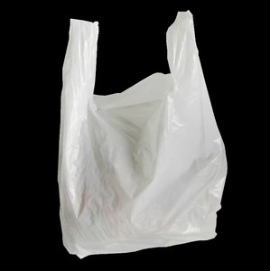 Bolsa de plástico transparente para camisetas de supermercado, bolsas de plástico HDPE biodegradables con logotipo propio - Product Image 5