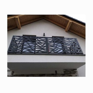 Panneaux de séparation décoratifs en acier découpés au laser personnalisés, cloisons murales, écran de toit, garde-corps en aluminium pour balcons, feuilles - Product Image 5