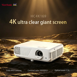 Projecteur laser Home <span class=keywords><strong>Cinéma</strong></span> ViewSonic HC4K169 4K natif, 3500 lumens ANSI, zoom 1,3x, HDR10/HLG, faible latence d'entrée pour le <span class=keywords><strong>cinéma</strong></span> et les jeux - Product Image 1