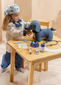 Ensemble de jeu vétérinaire en silicone, maison de jeu pour enfants, kits de jouets de médecin de soins de <span class=keywords><strong>santé</strong></span> pour animaux de compagnie, jeu de <span class=keywords><strong>rôle</strong></span> médical d'infirmière vétérinaire - Product Image 4
