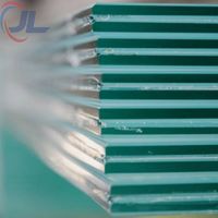 Verre feuilleté trempé transparent de 13,52 mm de haute qualité, directement de l'usine