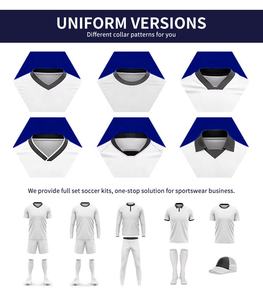 Camiseta de Fútbol Personalizada Retro de Secado Rápido para Adultos, Uniforme de Fútbol Sublimado para Hombre, Ropa Deportiva de Fútbol, Camiseta de Entrenamiento - Product Image 4