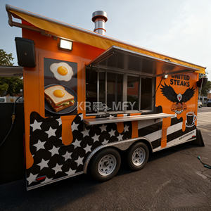 Camion de restauration rapide mobile 2025, snack, pizza, smoothie, barbecue, hot-dog, café, glace, helados, voiture de vente à emporter - Product Image 3