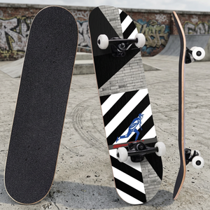 สเก็ตบอร์ดสี่ล้อ EIGFOH รุ่น Professional Maple Surf แบบครบชุด ทำจากไม้เมเปิลแคนาดา 7 ชั้น ลูกปืน ABEC-7 ล้อ PU ขนาด 52 มม. 101A ขนาด 10 นิ้ว - Product Image 2
