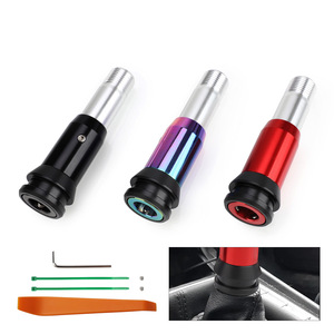 Cnspeed Car Gear <b>Shift</b> <b>Knob</b> Aluminum Alloy Manual To Automatic Converter For Car Gear Shifter - Product Image 4