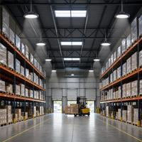 Lámpara LED UFO para Almacenes, Fábricas y Gimnasios, 300W 400W, IP65, Exterior, 160lm/W, Montaje con Gancho, 50000 Horas, Fabricante