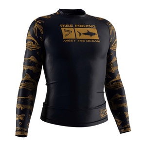 T-shirt de protection solaire UPF 50 à manches longues pour la pêche et l'alpinisme, personnalisable avec logo, style surf et pêche - Product Image 3