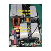 Inversor Shiningint-1K 48V DC Híbrido Solar de Onda Sinusoidal Pura con Función de Carga de Batería, Placa PCB