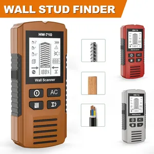 Novo <span class=keywords><strong>Detector</strong></span> de Metal de Parede 5 em 1, <span class=keywords><strong>Detector</strong></span> de Vigas e Postes, Medidor de <span class=keywords><strong>Detector</strong></span> de Metal de Parede HW-710 - Product Image 3