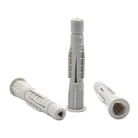 Cheville d'expansion murale YPH Factory personnalisée en nylon PA/PE de 6 mm et 8 mm avec ancre à vis et nœud d'expansion