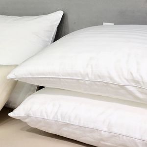 Almohadas de cama <span class=keywords><strong>50x70</strong></span> Cm Firme Hotel de lujo Funda de <span class=keywords><strong>almohada</strong></span> de algodón blanco Abajo Hotel de <span class=keywords><strong>relleno</strong></span> alternativo - Product Image 2