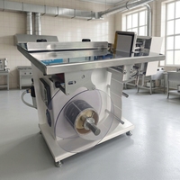Appareil d'étiquetage numérique semi-automatique électrique pour sachets, machine d'étiquetage de table compacte avec moteur et PLC