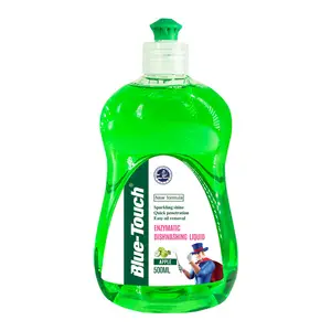 Blue-Touch Household supplies 500ML Green Apple dishwashing liquid dish soap