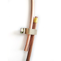 Connecteur de poteau de terre en laiton 5/8'' pour câble (Type A)