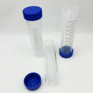 Xz लैब 50 मिलीलीटर स्टेरिल पीपी स्व-स्थायी सेंट्रीफ्यूज ट्यूब फ्लैट नीचे स्क्रू कैप पारदर्शी पर्यावरण के अनुकूल 3 साल की वारंटी - Product Image 1