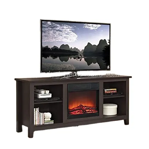 TV stand fire place review insert closet