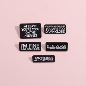 <span class=keywords><strong>Sto</strong></span> <span class=keywords><strong>bene</strong></span> solo ignorarmi spille in metallo spille in smalto se è troppo forte sei troppo vecchio non posso essere bravo tutto il tempo distintivo da bavero regalo - Product Image 3