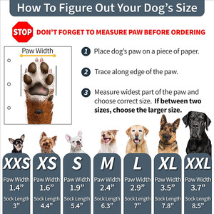 Premium Non-Slip <strong>Dog</strong> <strong>Socks</strong> for Hardwood Floors, Grip That Works Even When Twisted, Great for <strong>Dog</strong> Paw Protection