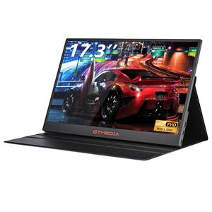 17.3 นิ้วจอภาพแบบพกพา 1080 จุดจอแสดงผลคอมพิวเตอร์หน้าจอรองคู่ Type-C one-wire โทรศัพท์แล็ปท็อปขยาย sc - Product Image 1