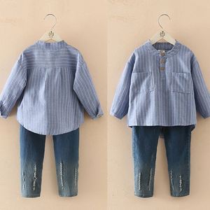 T-shirt à manches longues et derniers modèles de jeans pour enfants, dernières créations de costumes Punjabi en gros de chez Bulk Wholesale Clothing - Product Image 3