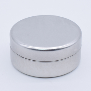 Boîte en étain ronde pour bonbons à la menthe résistante aux enfants, personnalisée avec impression, boîte en étain CR avec insert pour l'emballage de bonbons gélifiés - Product Image 2