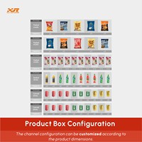 MÁQUINA EXPENDEDORA XY para Combinaciones de Venta de Aperitivos y Bebidas