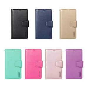 Hanman For IPhone I15 15pro 14 13 Flip Phone Leather Case Iphone14promax PU Leather Wallet Phone Case