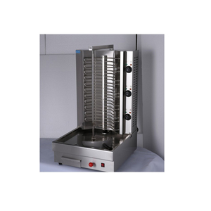 Gas Natural Gas Vertical Rotate Automatically Shawarma Machine Gas Doner Kebab <b>Maker</b> With Cover - Product Image 1