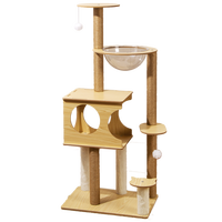 Vente en gros d'usine, arbre à chat de luxe, grand, tour, sisal durable, grattoir pour chat et meubles pour animaux de compagnie