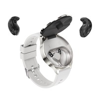 Montre connectée X10PRO avec écouteurs pour le sommeil, design 2-en-1, surveillance de la fréquence cardiaque, fonctions d'appel Bluetooth, modes sportifs multiples, batterie 240 mAh
