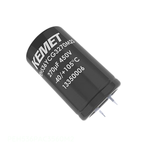 ตัวแทนจำหน่ายอย่างเป็นทางการ ตัวเก็บประจุแบบ Snap-in รุ่น CAP ALUM 105C แบบ Through Hole PEH536PAC3560M2 560 uF - Product Image 1