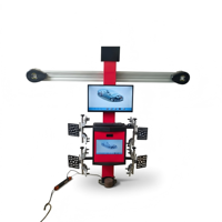 Machine d'alignement de roues 3D de qualité supérieure pour usage commercial et domestique avec pont élévateur 4 poteaux pour garage de réparation automobile