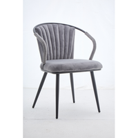 Chaises de salle à manger contemporaines en velours CIFF 2025 avec des designs personnalisés pour la maison, le bureau et l'hôtellerie