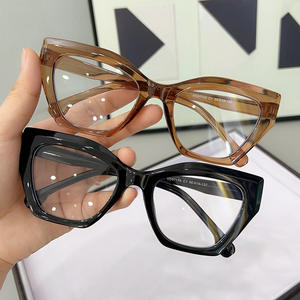 Оправа для очков для женщин может соответствовать степени уличной съемки Хань Чао, глазу, простая черная оправа, плоские 97158 - Product Image 4