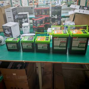 Générateur solaire portable rechargeable au lithium-fer-phosphate 300W pour le camping en plein air, système de secours d'urgence, <span class=keywords><strong>batterie</strong></span> <span class=keywords><strong>externe</strong></span> - Product Image 5