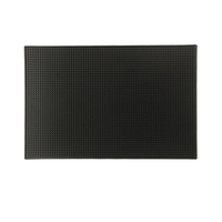 Vente en gros de tapis en silicone thermo-isolé de meilleure qualité pour la cuisine nouveau design de tapis de bar en caoutchouc pour vidange de café cocktail base en plastique PVC