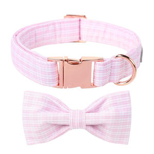 Collares Ajustables de Tela para Mascotas, <span class=keywords><strong>Collar</strong></span> de Seersucker para Perro, Duradero, Lindo y Cómodo con Hebilla de Metal - Product Image 3