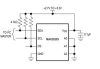 Merrillchip Original Nouveau MCU-30205 MAX30205 Capteur de température corporelle humaine Composants électroniques CI Module de détection infrarouge
