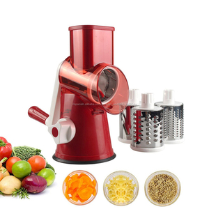Uso <span class=keywords><strong>en</strong></span> el hogar Mini Manual <span class=keywords><strong>ronda</strong></span> mandolina Slicer de Rotary rallador de queso de nueces vegetales patata - Product Image 3