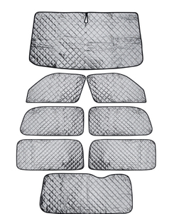 10 pz. Tendine Parasole Spesse per Finestrini Auto Complete per <span class=keywords><strong>Santa</strong></span> <span class=keywords><strong>Fe</strong></span> 2024-2025-2026, Accessori Copertura <span class=keywords><strong>Parabrezza</strong></span> e Finestrini Laterali Posteriori Anti-UV - Product Image 5