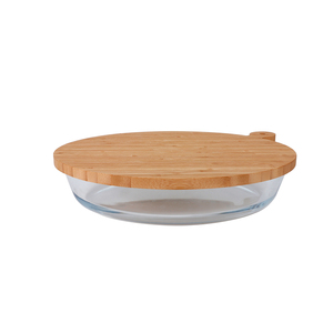 De gran tamaño Rectangular bandeja de horno pizza de microondas de vidrio de cocina bandeja - Product Image 1