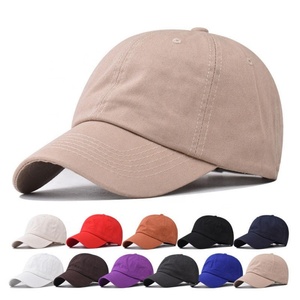 Vintage Washed 6 Panel Cotton <b>Hat</b> Lightweight and Breathable Customizable Logo Adjustable Unisex <b>Hat</b> Suitable for Hiking Sports - Product Image 1
