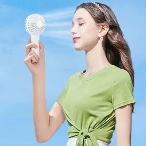 Battery Mini Handheld Fan Personal Hand USB Rechargeable Small Pocket Portable Handy Mini Hand Held Fan