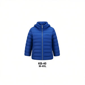 Chaqueta Acolchada Reversible para Mujer HDJ KB-40, Tallas Grandes M-4XL, Ligera, Rellena de Algodón, Abrigo de Otoño - Product Image 2