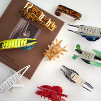 HONEY Nouvelle Série Océan – Pinces à Cheveux Haut de Gamme Tortue, Pieuvre, Lion de Mer, Requin pour Filles
