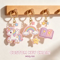 Porte-clés en PVC résistant à l'usure, personnalisables avec mascotte ou illustration, pour cadeaux d'anniversaire, par une équipe spécialisée en service après-vente professionnel.